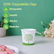 Paper Eco - friendly Compostable Cups｜Leak - Resistant, BPA - Free - ECOlipak