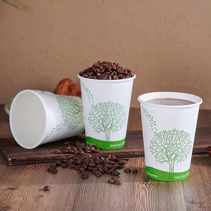 Paper Eco - friendly Compostable Cups｜Leak - Resistant, BPA - Free - ECOlipak