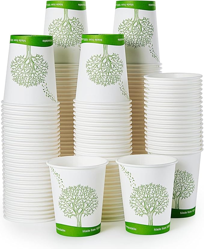 Paper Eco - friendly Compostable Cups｜Leak - Resistant, BPA - Free - ECOlipak