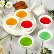 Round Leak - Resistant Sugarcane Compostable Souffle Cups｜BPI Certified, BPA - Free - ECOlipak