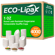 Round Leak - Resistant Sugarcane Compostable Souffle Cups｜BPI Certified, BPA - Free - ECOlipak