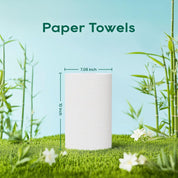 TAD Paper Towels 10inch x 800 Sheets, 6 Rolls | Commercial Automatic Dispenser Towels - ECO-Lipak
