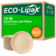 Wholesale 10 in Round Palm Leaf Plates – 600/Carton - ECO-Lipak