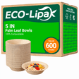 Wholesale 5 in Palm Leaf Bowls – 600/Carton - ECO-Lipak